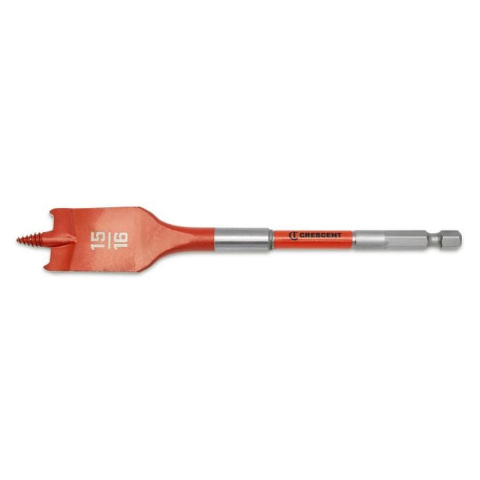 CRESCENT SCREW POINT PADDLE DRILL BIT, 6", 15/16" - CDSP-643