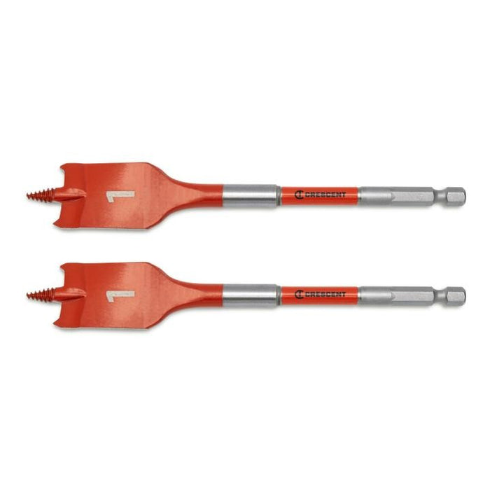 CRESCENT 2PC SCREW POINT PADDLE DRILL BIT,6",1" - CDSP-645-2