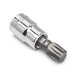 CRESCENT TORX SOCKET,T-55 INTERNAL,3/8" DRIVE - CDTS10N