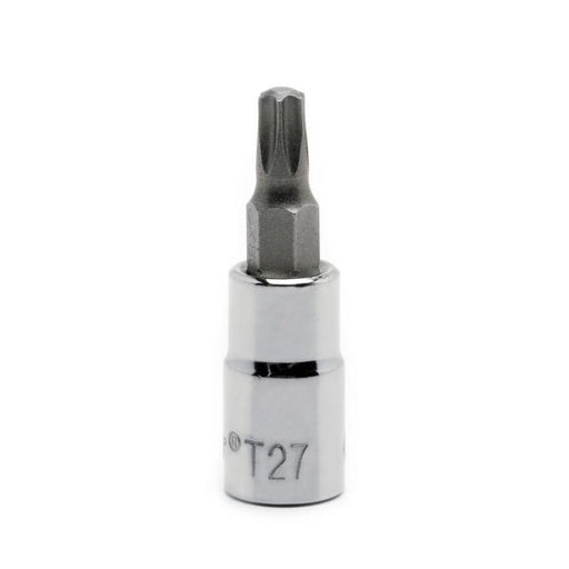 CRESCENT TORX SOCKET,T-27 INTERNAL,1/4" DRIVE - CDTS4N