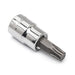 CRESCENT TORX SOCKET,T-47 INTERNAL,3/8" DRIVE - CDTS8N