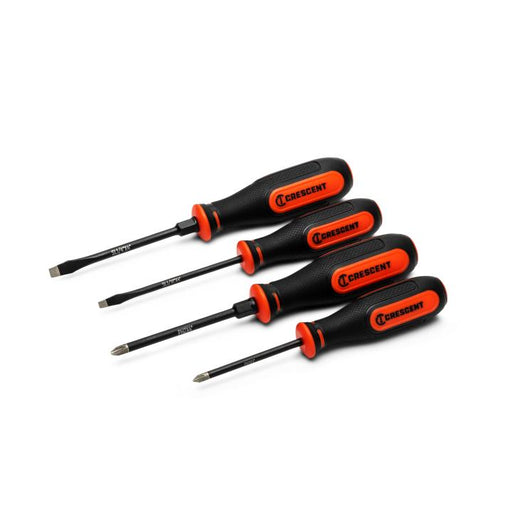 CRESCENT SCREWDRIVER SET, 4PC, MIXED, DIAMOND, DM - CDTSET4PC
