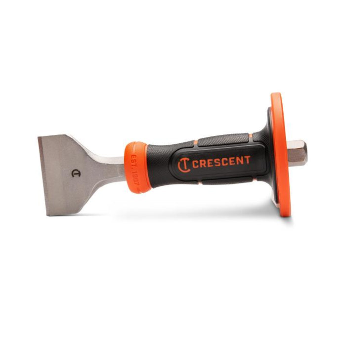 CRESCENT 2-3/4"X9" ELECTRICIAN CHISEL W/ HANDGUAR - CECH234H