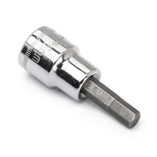 CRESCENT HEX BIT SOCKET,6MM,3/8" DRIVE - CHBS9N