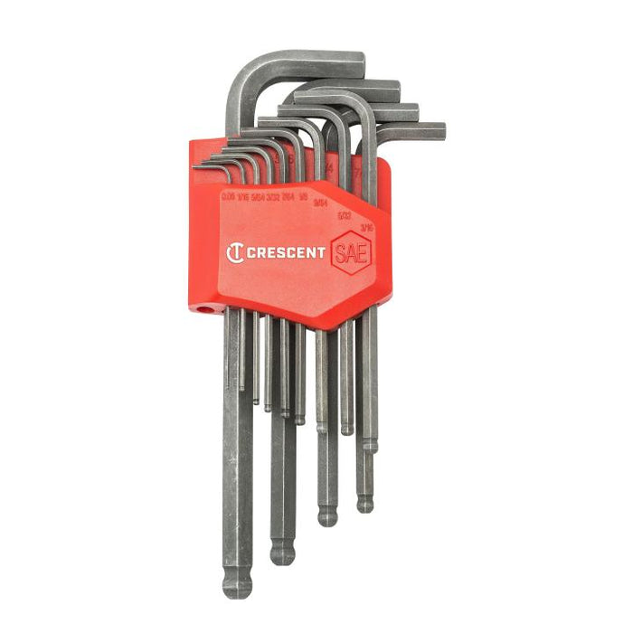 CRESCENT HEX L-KEY SET SAE BALL END 13PC - CHKLABALL13