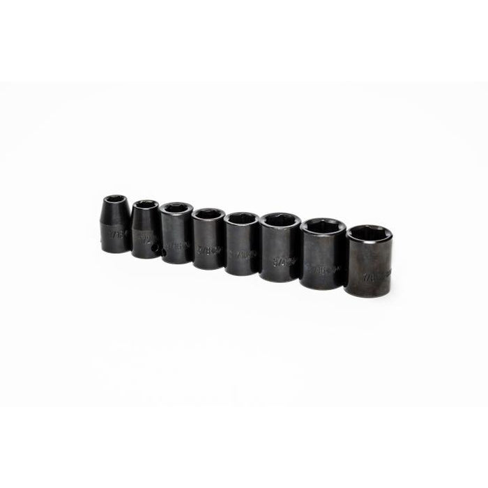 CRESCENT 8 PC,1/2" DRIVE IMPACT SOCKET SET,SAE - CIMS0N