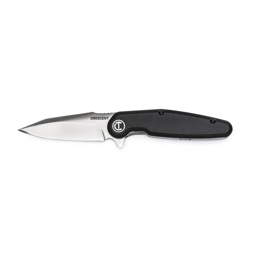 CRESCENT KNIFE, POCKET 3.5", BLACK, HARPOON - CPK350C