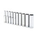 CRESCENT SOCKET SET,10PC,1/4" DRIVE,6PT,DEEP,SAE - CSAS10N