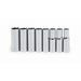CRESCENT SOCKET SET,8PC,1/2" DRIVE,DEEP,MM - CSAS3N