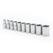 CRESCENT SOCKET SET,10PC,1/4" DRIVE,6PT,SAE - CSAS8N