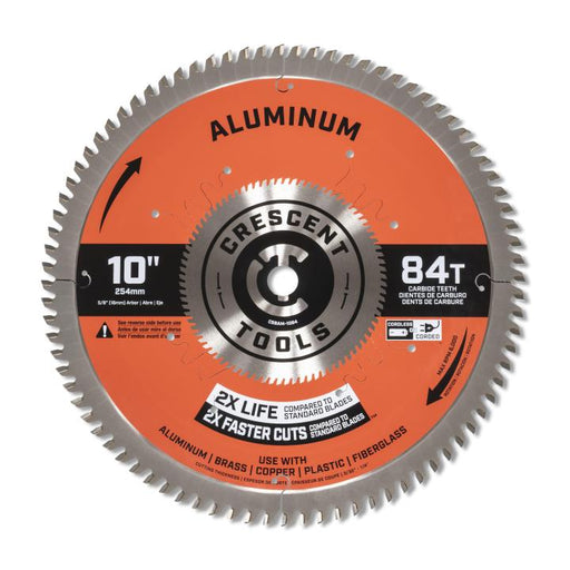CRESCENT CRESCENT 10" 84T MED. ALUMINUM BLADE - CSBAM-1084
