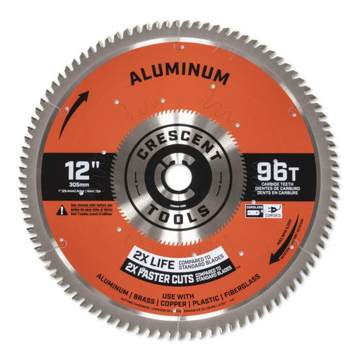 CRESCENT CRESCENT 12" 96T MED. ALUMINUM BLADE - CSBAM-1296