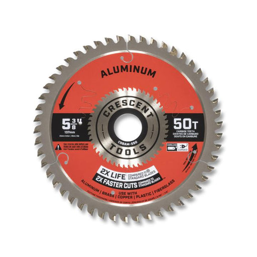 CRESCENT CRESCENT 5-3/8" 50T MED. ALUMINUM BLADE - CSBAM-550