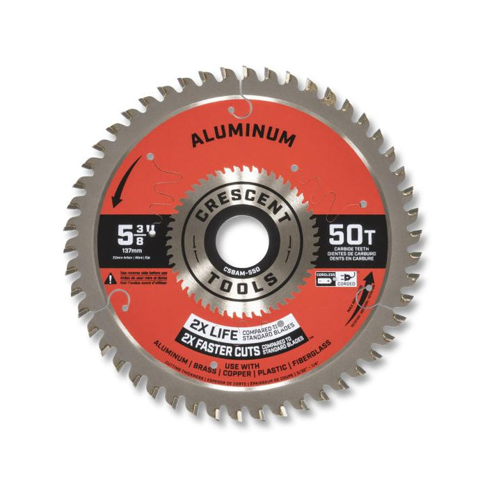 CRESCENT CRESCENT 5-3/8" 50T MED. ALUMINUM BLADE - CSBAM-550