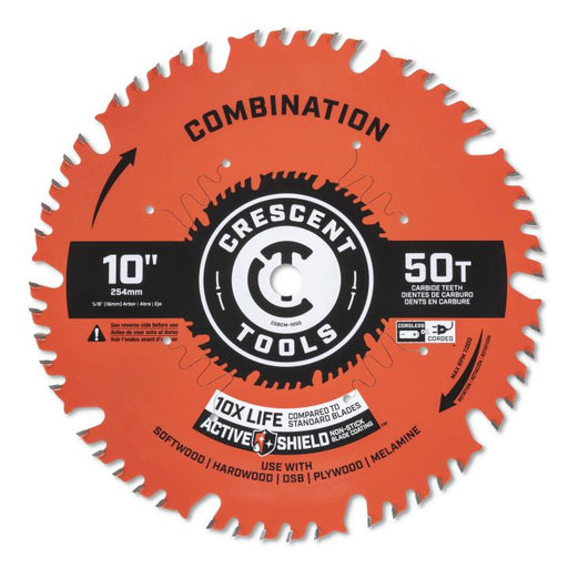 CRESCENT CRESCENT 10" 50T COMBINATION BLADE - CSBCM-1050