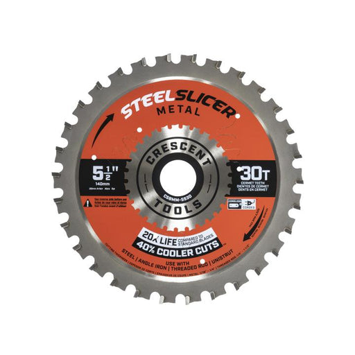CRESCENT CRESCENT 5-1/2" 30T MEDIUM METAL BLADE - CSBMM-5530