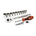 CRESCENT SOCKET WRENCH SET,17PC,1/2"DR,SAE - CSWS11C