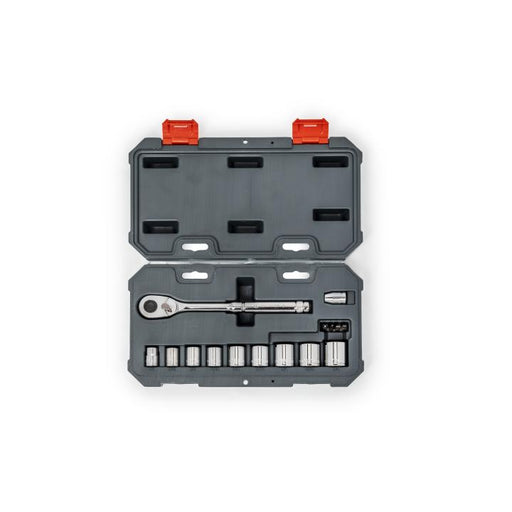 CRESCENT SOCKET WRENCH SET,15PC,3/8,6PT,SAE - CSWS38SAE15