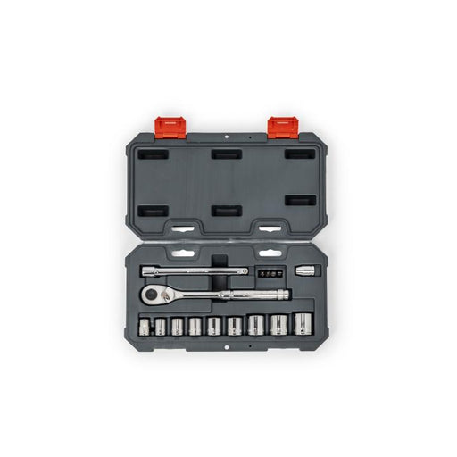 CRESCENT SOCKET WRENCH SET,16PC,3/8"DR,SAE - CSWS6C