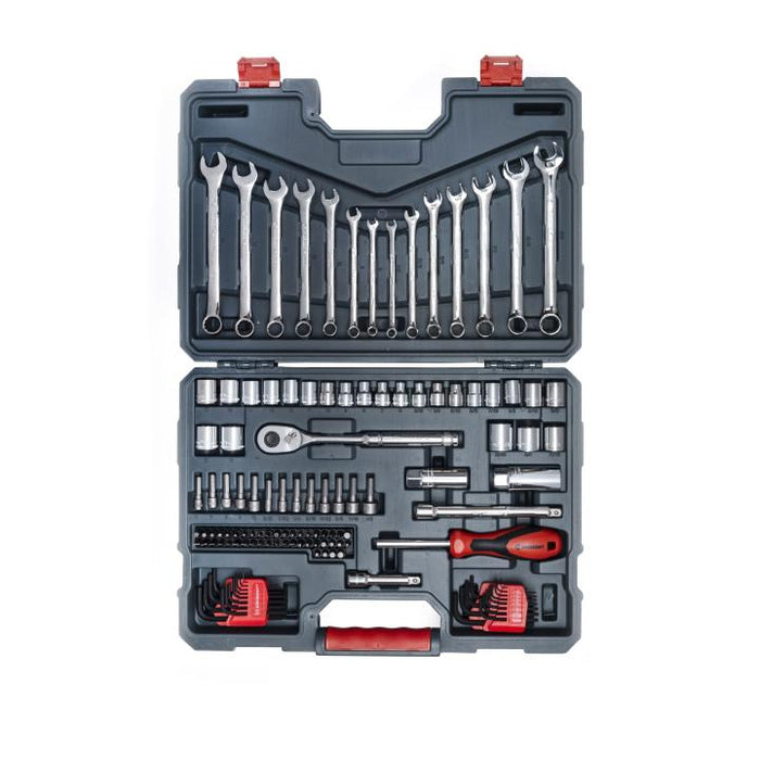 CRESCENT MECHANICS TOOL SET,128PC,CLOSED - CTK128C