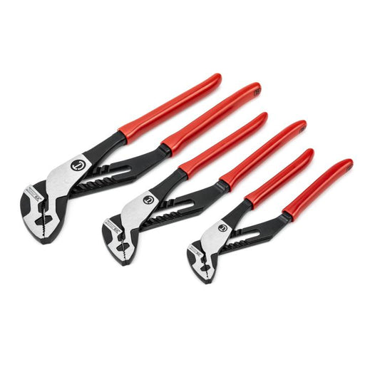 CRESCENT PLIER SET, 10"12" T&G STRT JAW DIPPED Z2 - RTZ2SET3