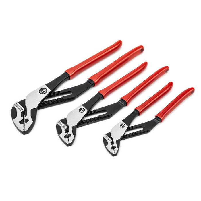 CRESCENT PLIER SET, 10"12" T&G STRT JAW DIPPED Z2 - RTZ2SET3