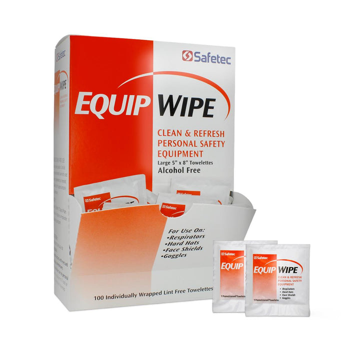 SAFETEC - PERSONAL EQUIPMENT WIPES [100/PK] - SAY553
