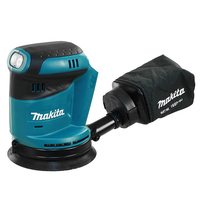 MAKITA - 18V LXT 5" RANDOM ORBIT SANDER, TOOL ONLY - DBO180Z