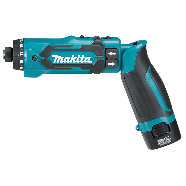 MAKITA - 7.2V LI-ION 1/4" HEX DRILL-DRIVER, 1.5AH X2KIT
 - DF012DSE