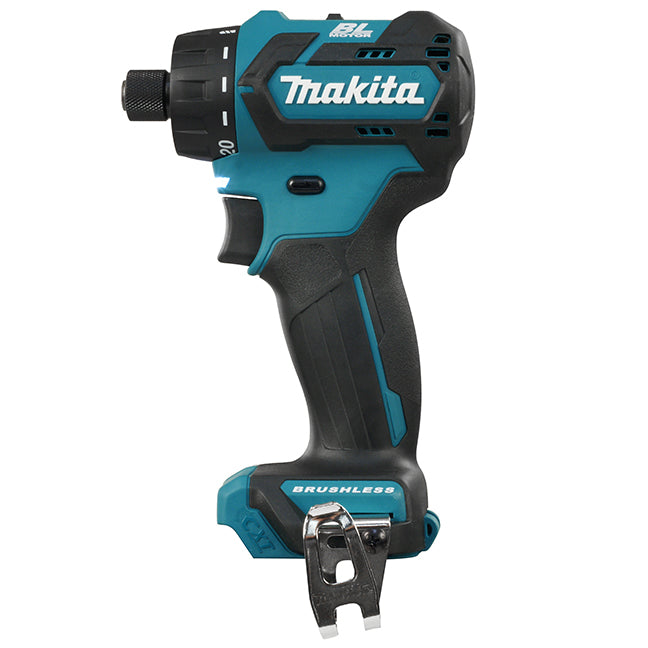 MAKITA - 12VMAX CXT BRUSHLESS 1/4" HEX DRILL-DRIVER, TOOL ONLY - DF032DZ