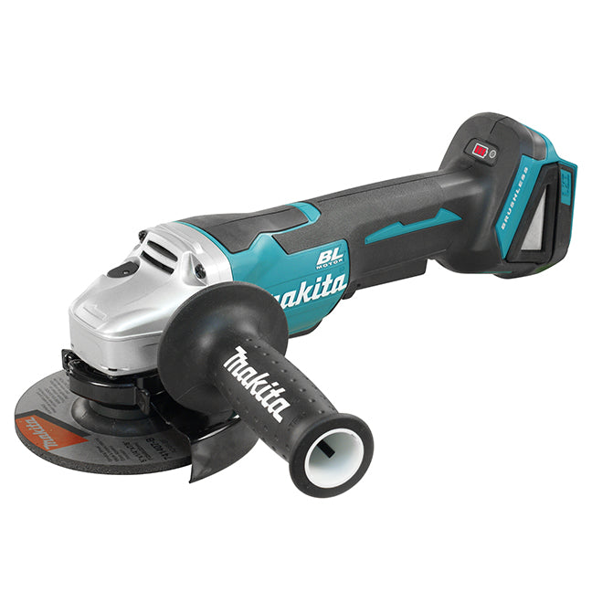 MAKITA - 18V LXT BRUSHLESS 5" ANGLE GRINDER W/PADDLE SWITCH, TOOL ONLY - DGA505Z