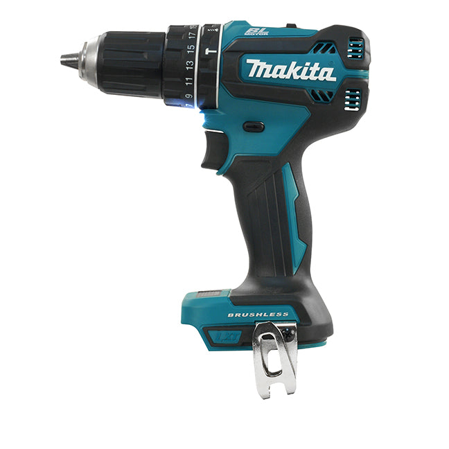 MAKITA - 18V LXT BRUSHLESS 1/2" HAMMER DRILL-DRIVER, TOOL ONLY - DHP485Z