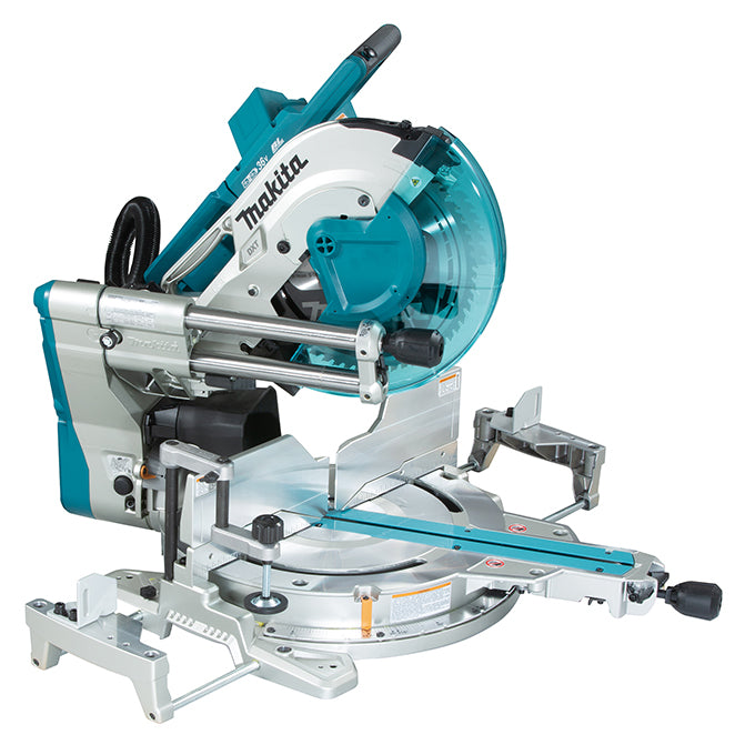 MAKITA - 36V(18VX2) LXT BRUSHLESS 12" SLIDE COMPOUND MITRE SAW, TOOL ONLY - DLS212Z