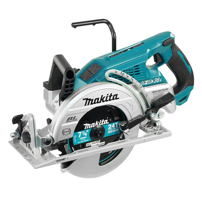 MAKITA - 36V(18VX2) LXT BRUSHLESS 7-1/4" CIRCULAR SAW, TOOL ONLY - DRS780Z