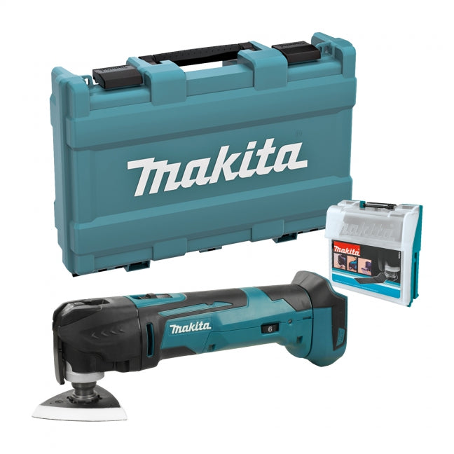 MAKITA - 18V LXT TOOL-LESS MULTI TOOL W/ACCESSORY KIT, TOOL ONLY - DTM51ZKX7