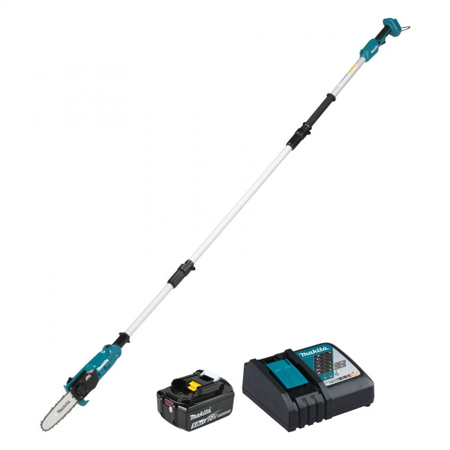 MAKITA - 18V LXT BRUSHLESS 5' OR 8' / 8" POLE CHAINSAW, 5.0AH X1KIT - DUA200RT