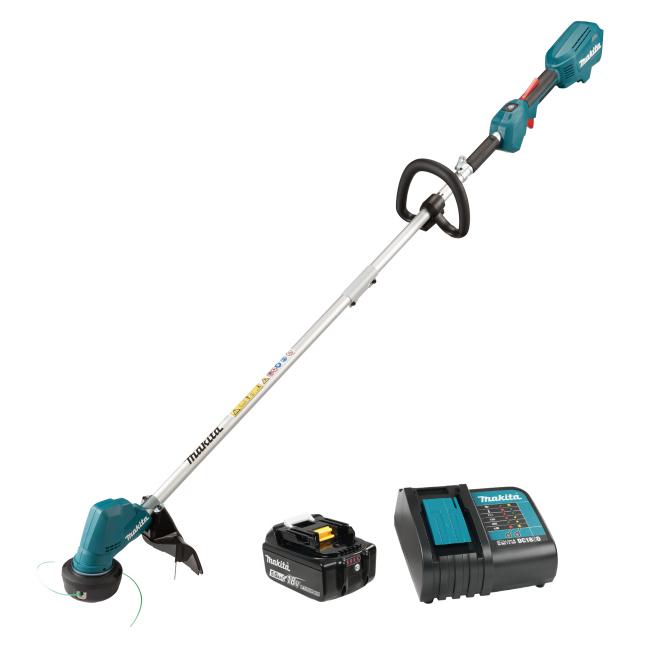 MAKITA - 18V LXT BRUSHLESS 13" LINE TRIMMER, 5.0AH X1KIT - DUR192LST1