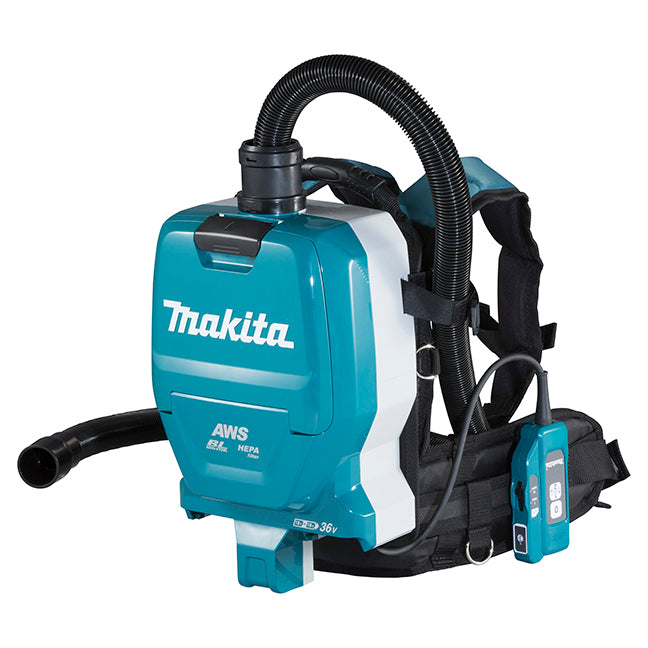 MAKITA - 36V(18VX2) LXT BRUSHLESS 2 L BACKPACK VACUUM CLEANER, TOOL ONLY - DVC265ZXU