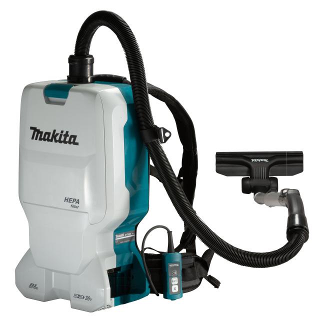 MAKITA - 36V(18VX2) LXT BRUSHLESS 6 L BACKPACK VACUUM CLEANER, TOOL ONLY - DVC660ZX
