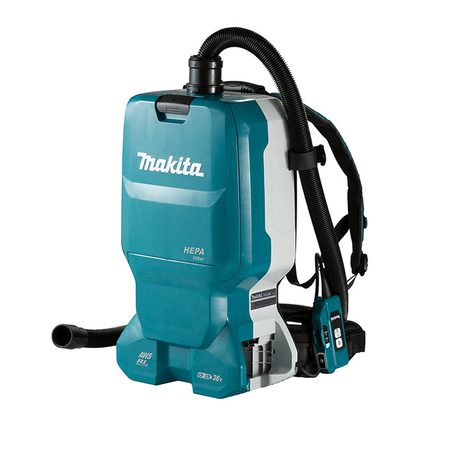 MAKITA - 36V(18VX2) LXT BRUSHLESS 6 L BACKPACK VACUUM CLEANER, TOOL ONLY - DVC665ZX4U