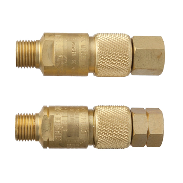 Victor® Torch/Hose Kwik Connectors - Oxygen (single) - 0312-0090