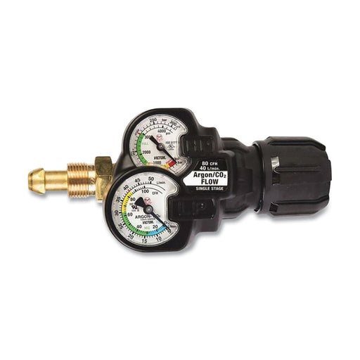 Victor EDGE™ 2.0 ESS32 Medium Duty Regulators - 80CFH-320 Ar-CO2 Flowgauge CGA 320