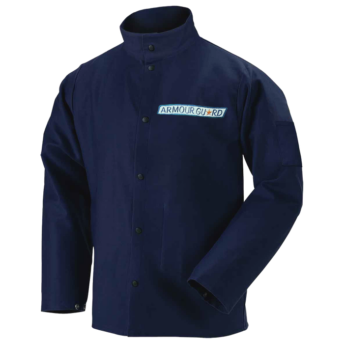 TechniweldUSA 9OZ Blue FR Welding Jacket Size 3XL