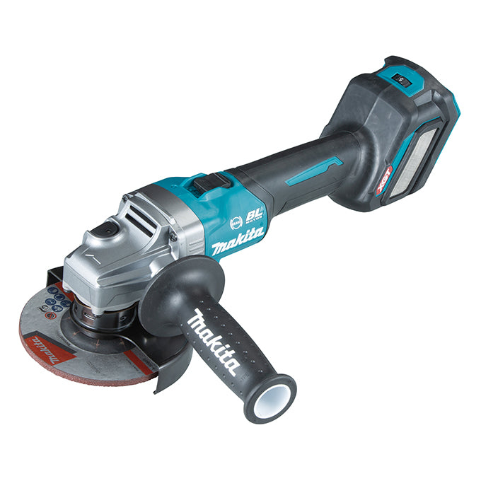 MAKITA - 40VMAX XGT BRUSHLESS 5" ANGLE GRINDER W/AWS, THUMB SWITCH, TOOL ONLY
 - GA023GZ