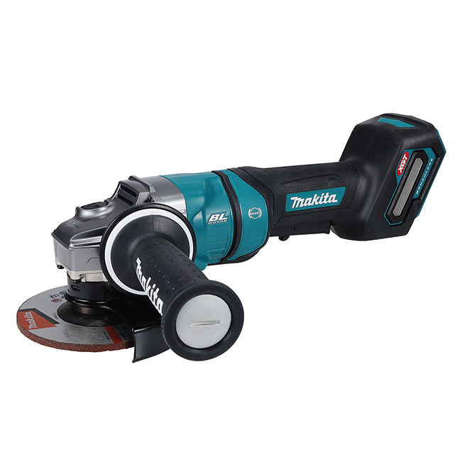 MAKITA - 40VMAX XGT BRUSHLESS 5" ANGLE GRINDER W/PADDLE SWITCH, TOOL ONLY - GA050GZ