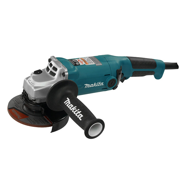 MAKITA - 5" ANGLE GRINDER W/SJS,ELECTRIC BRAKE & TRIGGER SWITCH AC/DC - GA5020Y