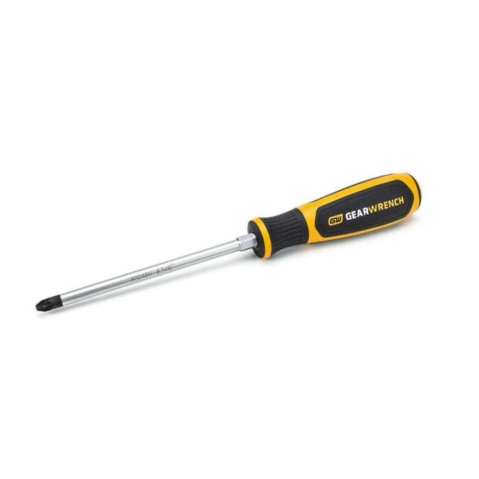 GEARWRENCH - #3 X 6" POZIDRIV® DUAL MATERIAL SCREWDRIVER - 80046H