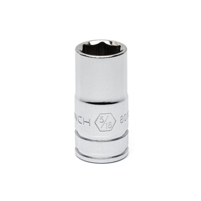 GEARWRENCH - 1/4" DRIVE 6 POINT STANDARD SAE SOCKET 5/16" - 80109