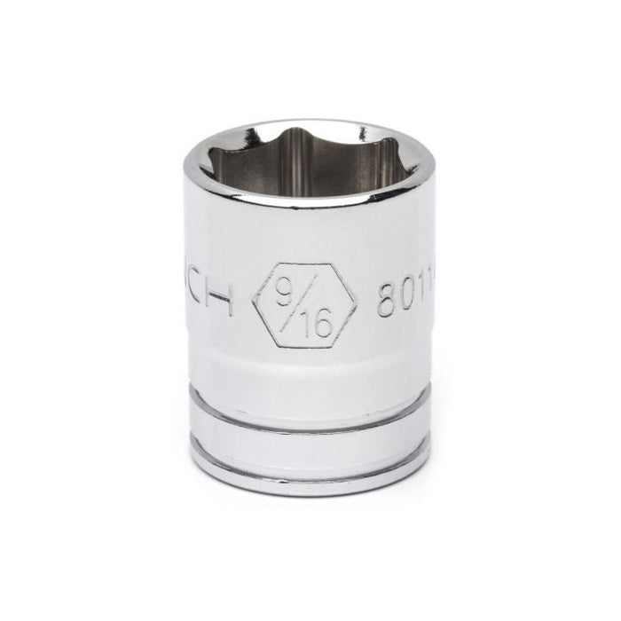 GEARWRENCH - 1/4" DRIVE 6 POINT STANDARD SAE SOCKET 9/16" - 80114D