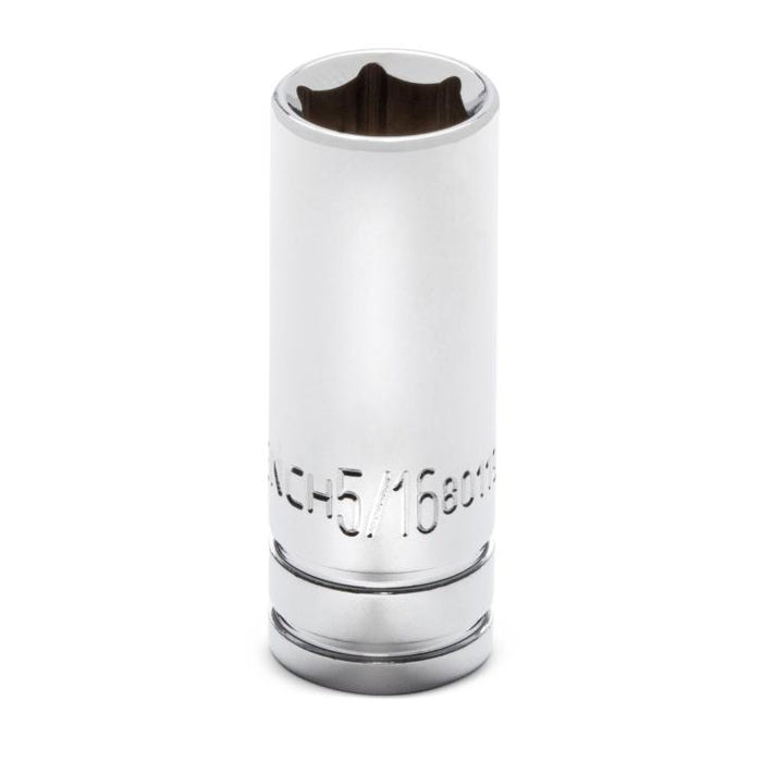 GEARWRENCH - 1/4" DRIVE 6 POINT MID LENGTH SAE SOCKET 5/16" - 80119S-06